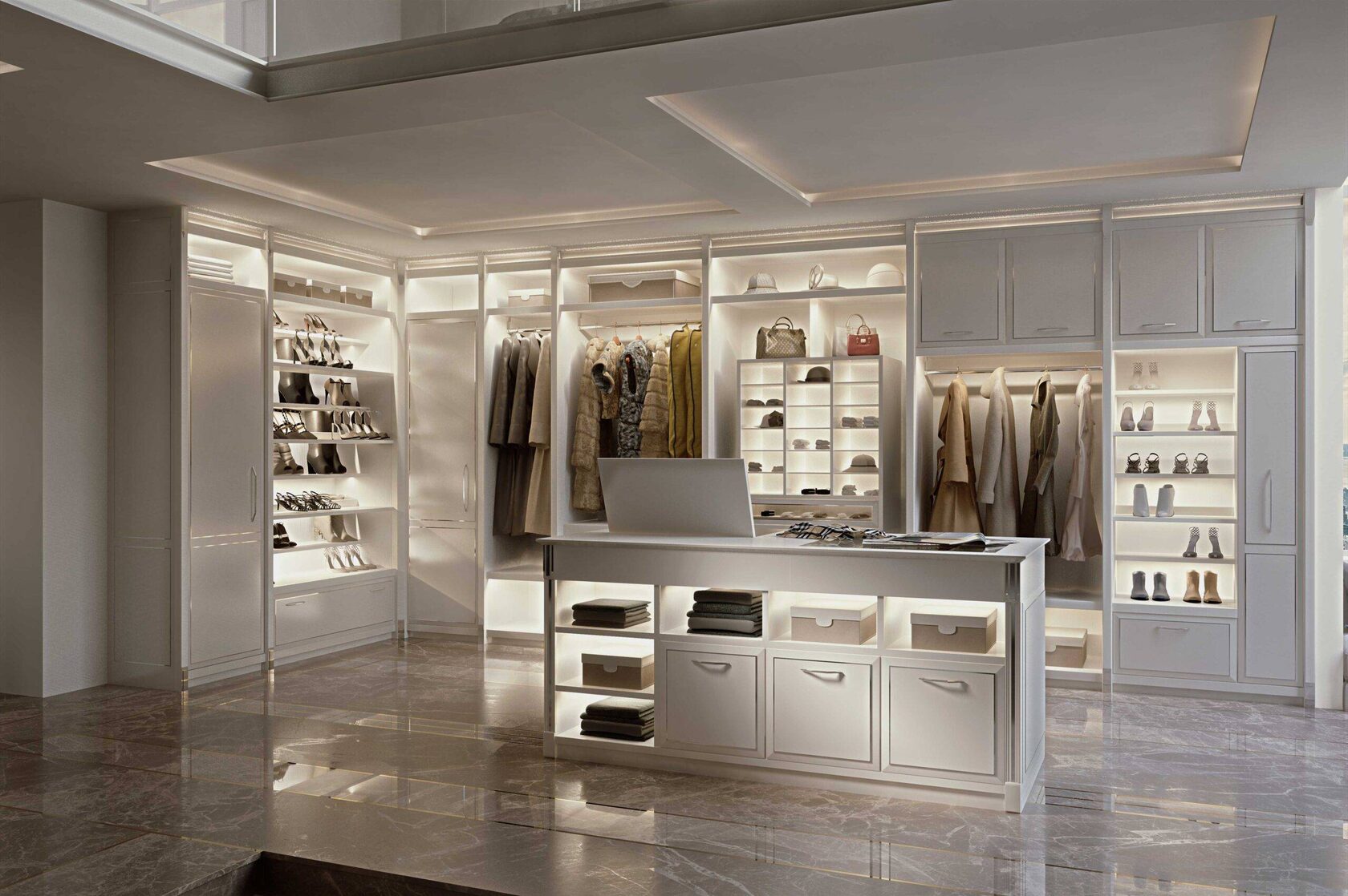 Bespoke luxury closet