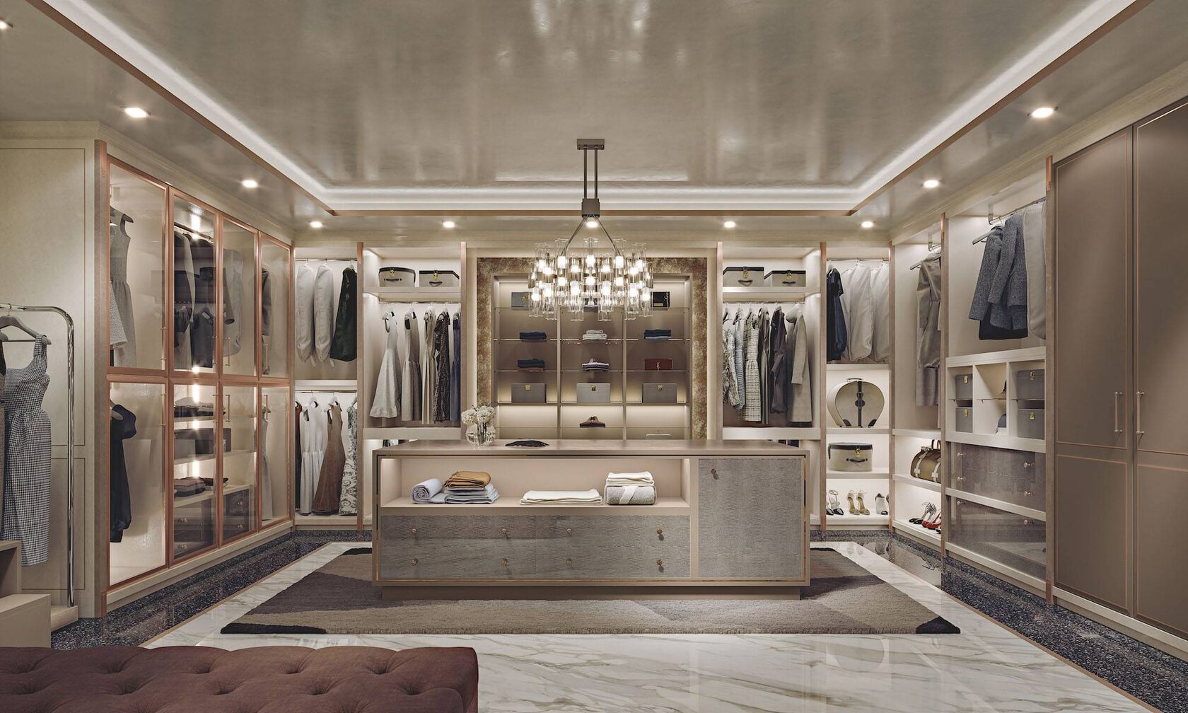 Bespoke wardrobe system