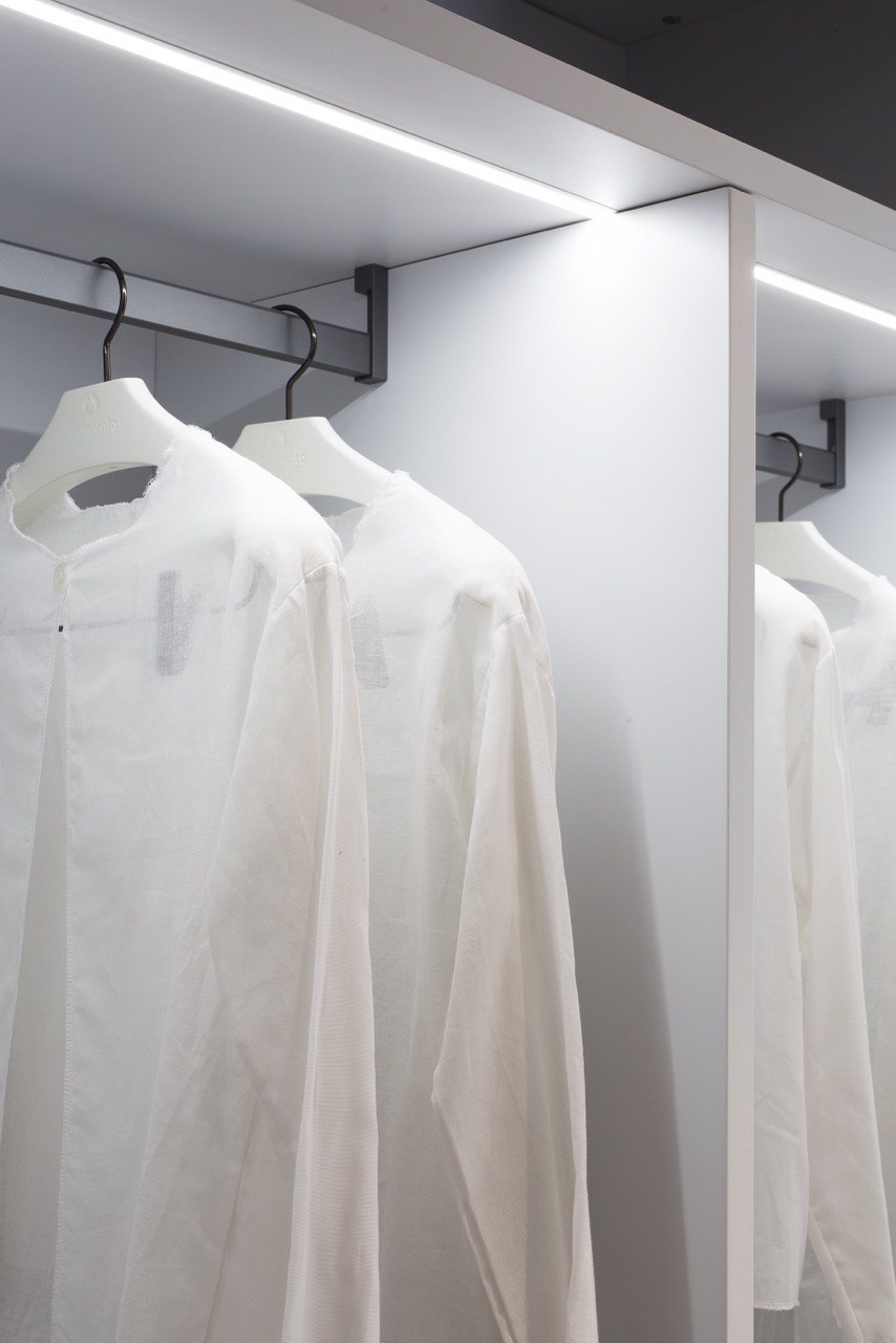 Custom closet interior